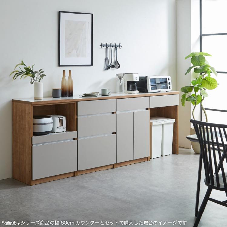土井インテリヤ工業 キッチンカウンター 食器棚 レンジ台 土井インテリヤ工業 キッチンカウンター 食器棚 レンジ台