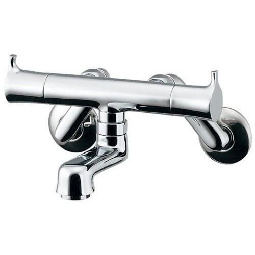 カクダイ 2ハンドル混合栓 【128-022】 水栓金具・器