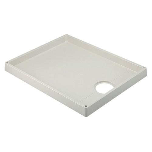 カクダイ 洗濯機用防水パン 【426-421-CW】 水道材料 ホワイト