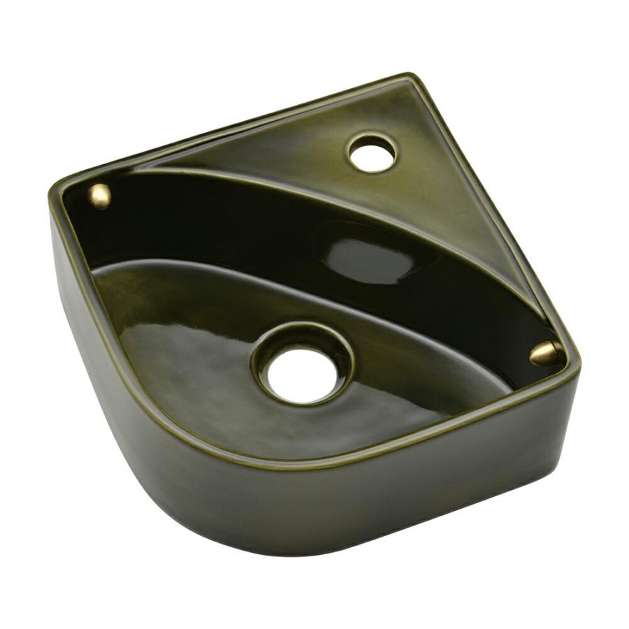 カクダイ（KAKUDAI） 【493-187-GR】 壁掛手洗器 茶 器（洗面・手洗器 