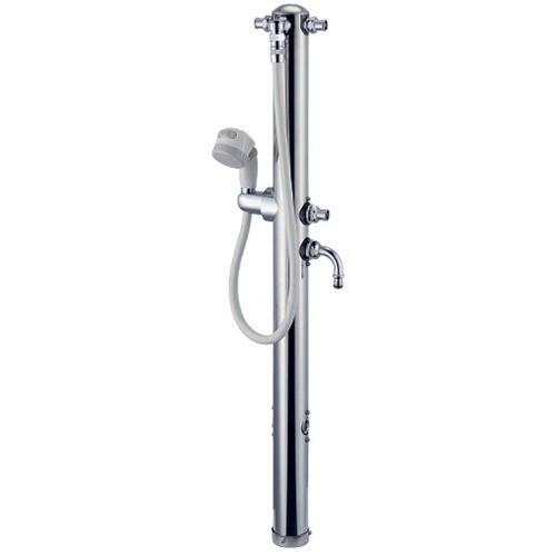 カクダイ 共用ステンレス双口シャワー混合栓柱（ペット用）【624-217】[新品]