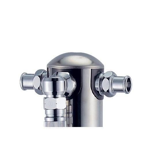 カクダイ 共用ステンレス双口シャワー混合栓柱（ペット用）【624-217】[新品]_1