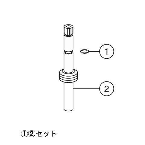 INAX（イナックス） 浴室 バス水栓 アステシア ツーハンドルバス水栓