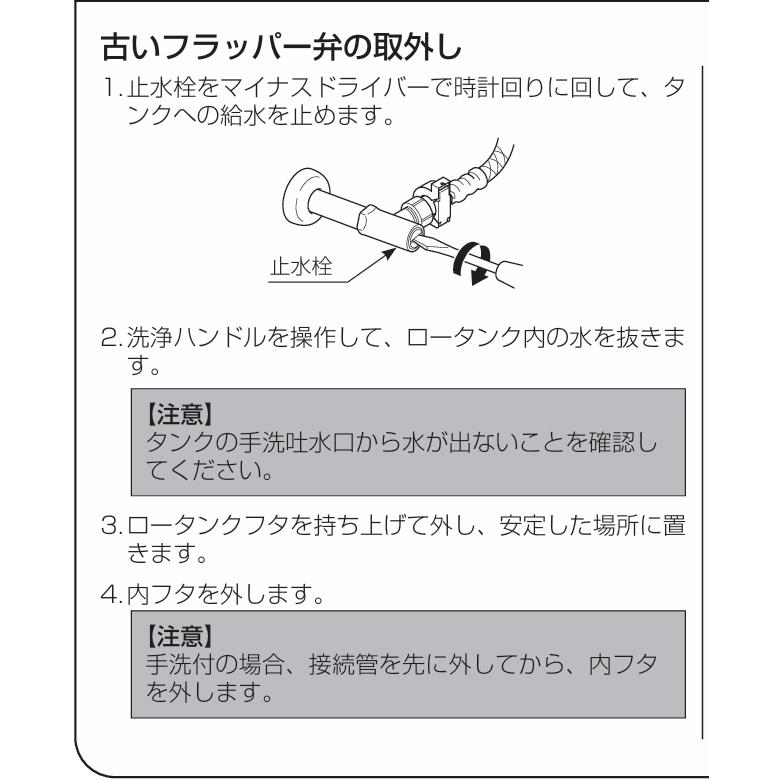 INAX（イナックス） 【A-8123】 フラッパー弁 トイレ部品 [A-8123