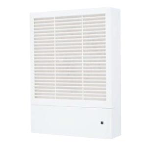 【AT-150QEFD4】 メルコエアテック 電動給気シャッター（壁／天井据付タイプ・フィルター付） 室内用（樹脂製）