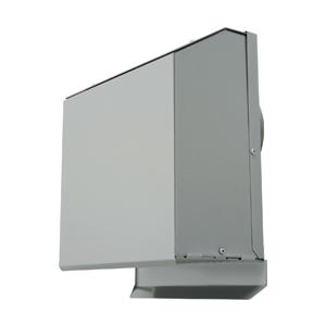 メルコエアテック 屋外フード 【AT-175LNS4-BL3M】外壁用（ステンレス製／鋼板製） 超深形フード 網 適用パイプ175mm_6