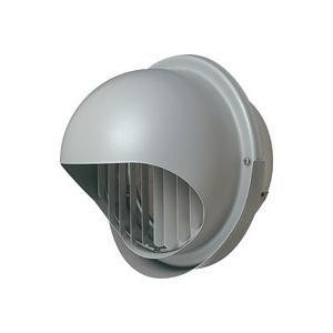 メルコエアテック 屋外フード 【AT-300MGSJ6】外壁用（ステンレス製／鋼板製） 丸形フード（ワイド水切タイプ） 縦ギャラリ 適用パイプ300mm