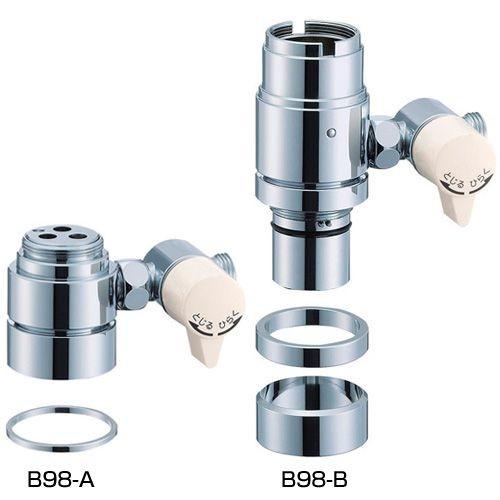 送料無料】三栄水栓 水栓部品 シングル混合栓用分岐アダプター B98-1A 