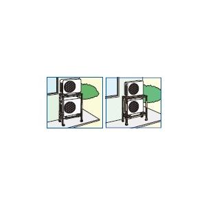 日晴金属 【C-WZJ-2】溶融亜鉛メッキ【日晴金属工業 】平地高置・二段