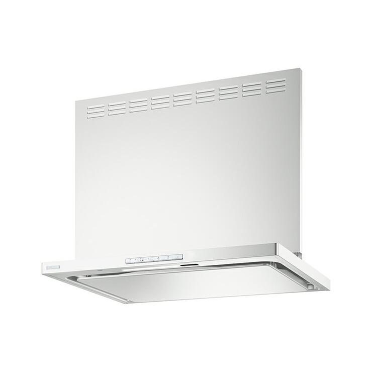 富士工業 レンジフード 幅750mm ホワイト CLRL-ECS-752L W