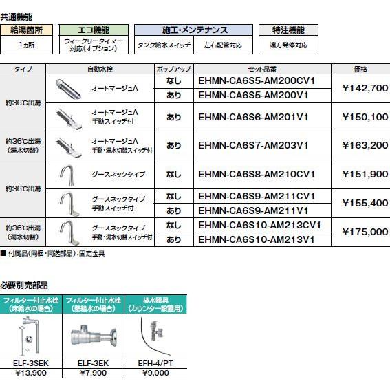 INAX（イナックス） EHMN-CA6S7-AM203V1 ・イナックス・・リクシル