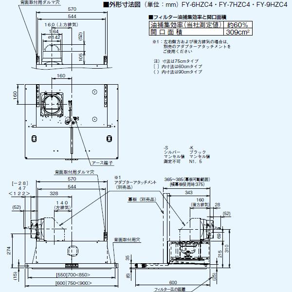 Panasonic 送料無料 FY-7HZC4-S パナソニック 換気扇 レンジ Panasonic 送料無料 FY-7HZC4-S パナソニック 換気扇 レンジ