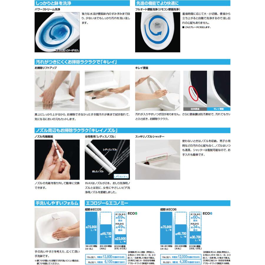 便器:HBC-ZA20S＋機能部:DT-ZA251N アメージュZA シャワートイレ LIXIL・INAX 床排水 寒冷地 手洗なし 壁リモコン【純正品】 便器:HBC-ZA20S＋機能部:DT-ZA251N 壁リモコン【純正品】