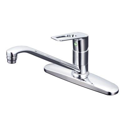 KVK 流し台用シングルレバー式混合栓 KM5091TEC キッチン用eレバー水栓series KM5091TEC [新品]_6