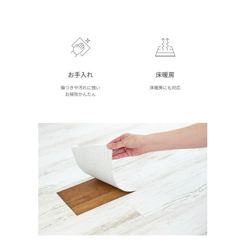 東リ 【LPF541】 LAYフローリング ピタフィー Wood ウッド ヴィンテージウッド 床リフォーム 24枚入り 置くだけ 簡単 床材 自分で床をDIY【代引不可】
