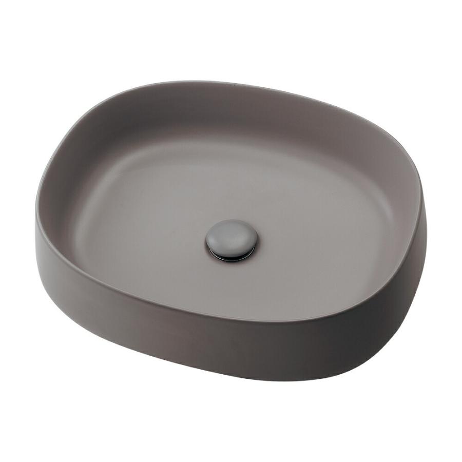 カクダイ（KAKUDAI） 【#LY-493231-GY】 丸型洗面器 マットグレー 器