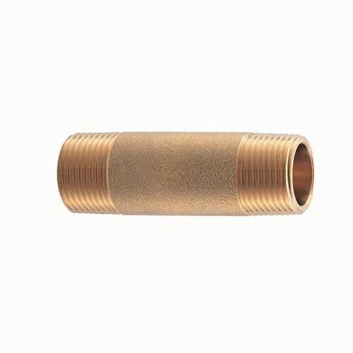【M155MMN 寸法：50×125】 ミヤコ 砲金長ニップル 継手・バルブ
