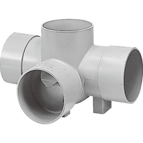 下水道関連製品＞ビニマス＞M 150シリーズ 左右合流段差付(WLS) M-WLS150-150 Mコード：41636 前澤化成工業