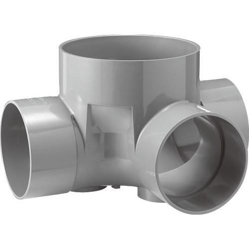 下水道関連製品＞ビニマス＞M 200-300シリーズ 90度合流(90Y) M-90Y右200-300 Mコード：41911 前澤化成工業