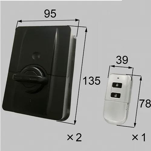 リクシル　玄関　リモコン×1 リモコンキーの電池交換方法 – 電気錠サポート