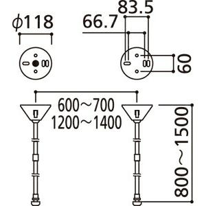 ODELIC（オーデリック） 店舗・施設用 ライティングダクトレール