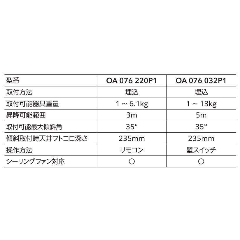 ODELIC 【OA076032P1】壁スイッチ付【吹抜け、高天井の照明に