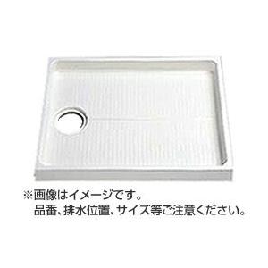 大型代引不可 TOTO 洗濯機パン【PWP900LB2W】 サイズ900 排水口位置：左
