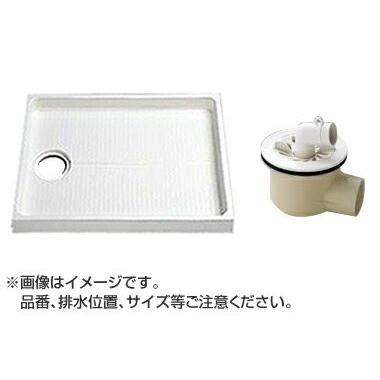 大型代引不可 TOTO セット品番【PWSP90LDB2W】 洗濯機パン[PWP900LB2W]サイズ900＋横引トラップ[PJ2003B]