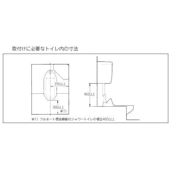 【送料無料】和風アタッチメント　RC-504  和式トイレを洋式トイレに変換するアタッチメントです（便座別売り）　INAX　イナックス　LIXIL・リクシル　トイレ　｜mary-b｜05