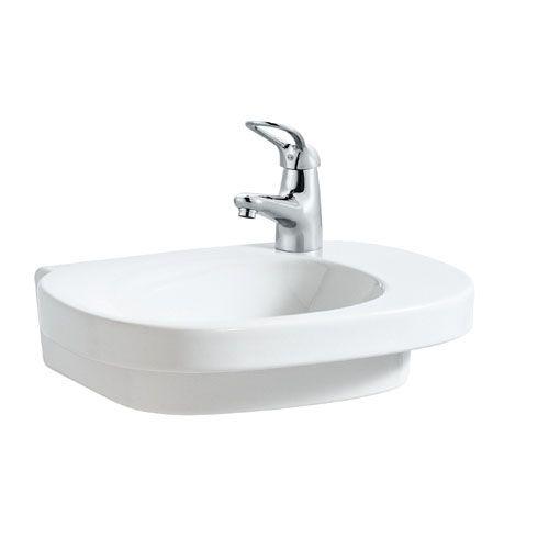 大特価 三栄水栓　デザイン水栓シリーズ　洗面器　SL810556-WP-104　（ホワイト＆ピンク）　LAUFEN SANEI  その他浴室、浴槽、洗面所設備