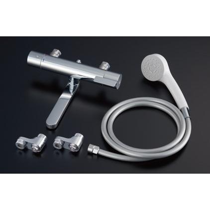 TOTO 浴室用水栓金具 【TBV03422Z】 壁付サーモスタット混合水栓