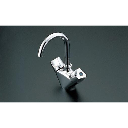 TOTO 洗面所用水栓金具【TLS21U】(一般地・寒冷地共用) 2ハンドル混合栓 鉛低減 [ノンライジング/102mm/φ28・φ35]