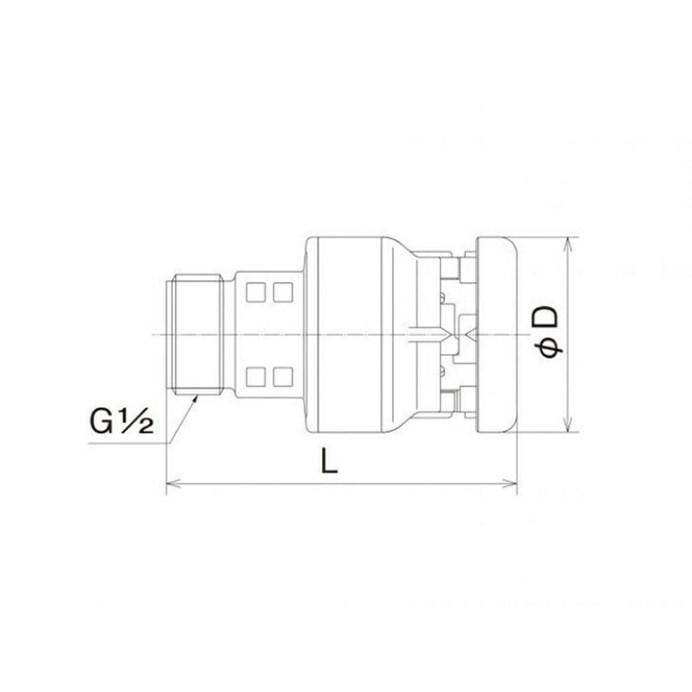 オンダ製作所 【TP7-1310P】 樹脂製テストプラグ G1/2×10A（PEX・PB） : 換気扇の通販ショップ プロペラ君 - 通販 ...