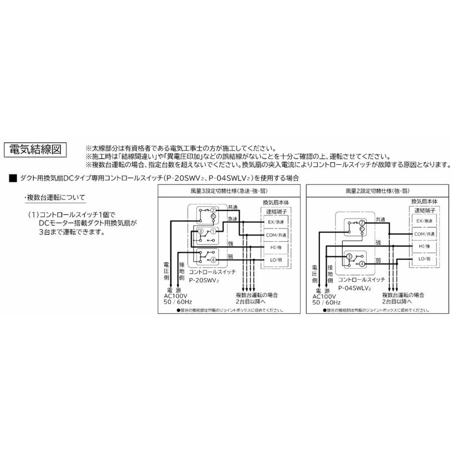 三菱電機（MITSUBISHI ELECTRIC） 三菱【VD-18ZFVC7】 3部屋用 換気扇