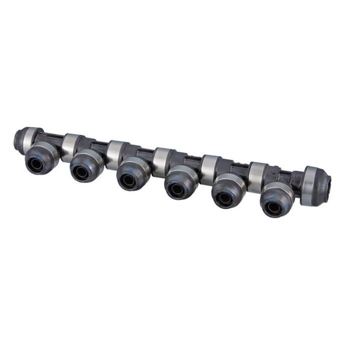 オンダ製作所 【WH1A-BA08】 樹脂ヘッダー 16A（PEX）×1口+13A（PEX