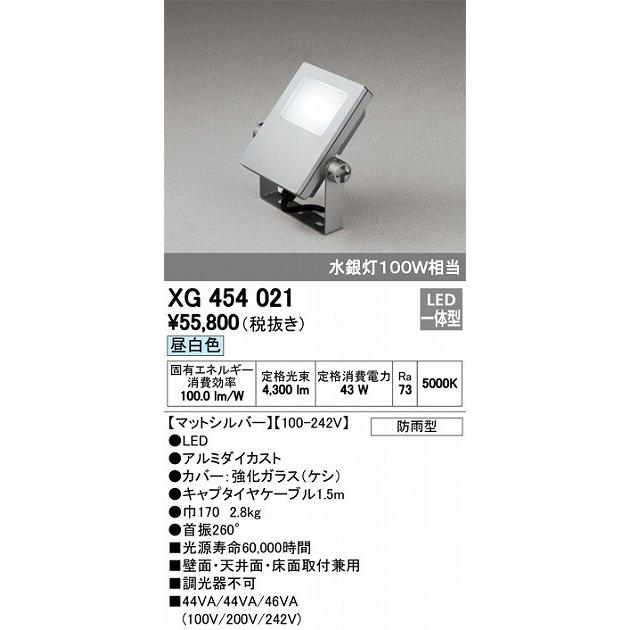ODELIC オーデリック スポットライト 【XG 454 021】 外構用照明 