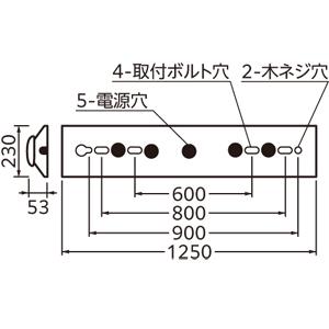 ベースライト オーデリック XL501005R4R 代引き・後払い不可の画像