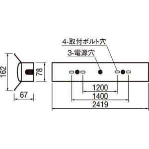 【代引・後払い不可】【XL501018R4B】オーデリック ベースライト LEDユニット 演色性(Ra)：94の画像