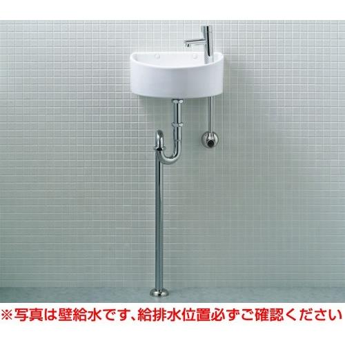 トイレ手洗い器一式セット YAWL-33(S) 手洗器（丸形）セット 壁給水
