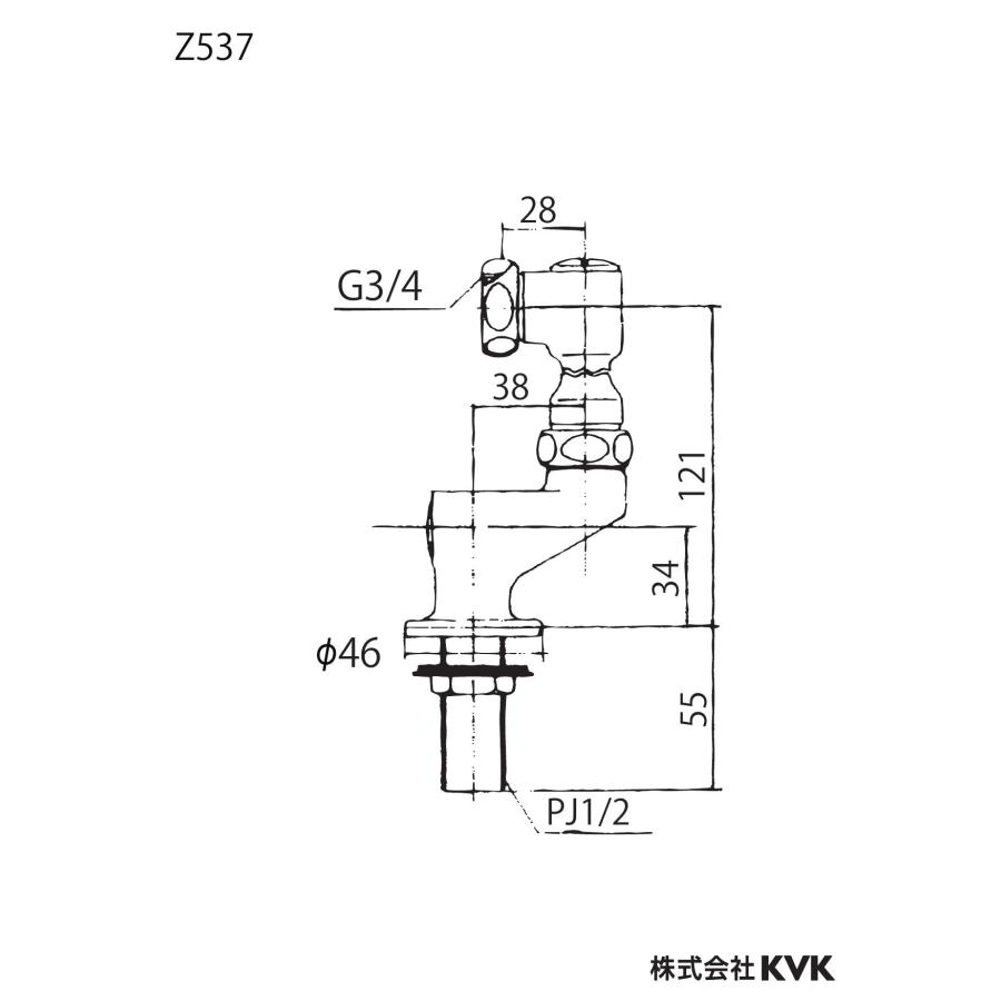 KVK 立形ソケットセット Z537 分岐パーツ Z537 [新品] : 換気扇の通販