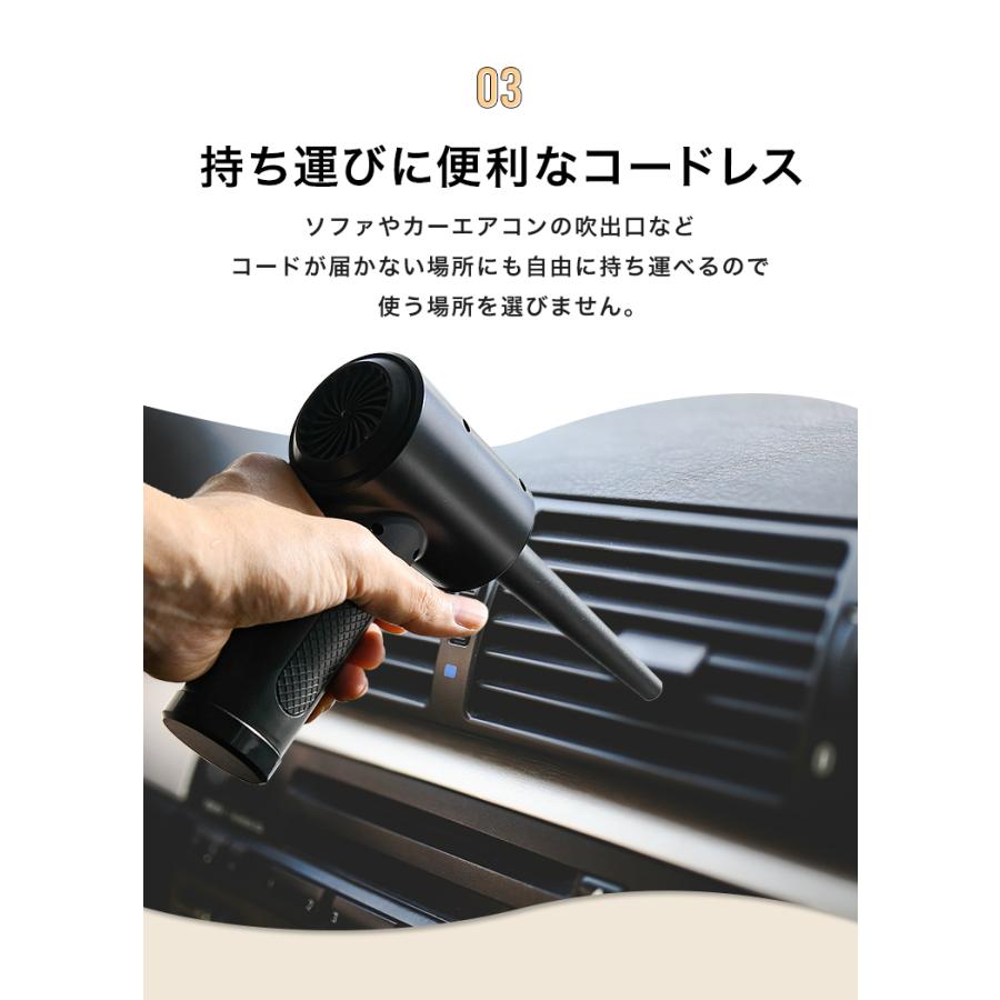 【新品未使用】エアダスター コードレス 電動 強力 LED 急速充電 Amazon.co.jp: ITEFDTUTNE 電動エアダスター【52m/sを超える暴風 超