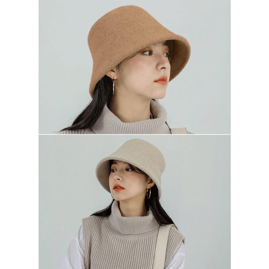 在庫処分 バケットハット 深め レディース 冬 帽子 大人 深型 秋