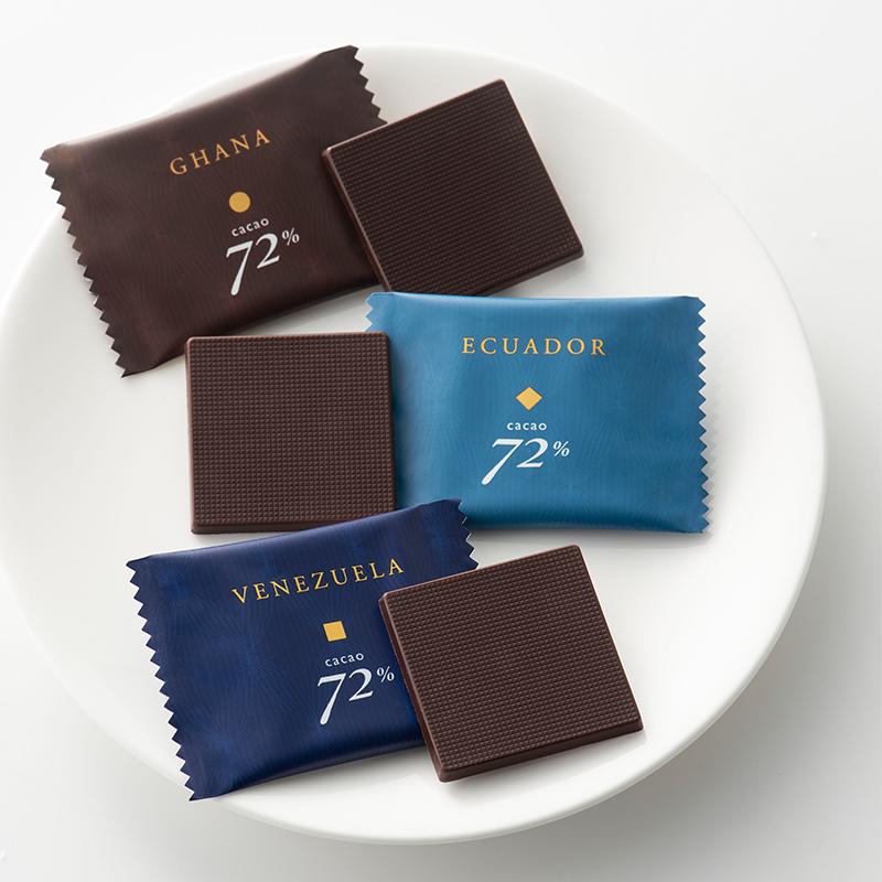 こだわりの産地 ハイカカオ ハイカカオセレクション 30枚入 産地別ハイカカオ 個包装 メリーチョコレート 通販 Paypayモール