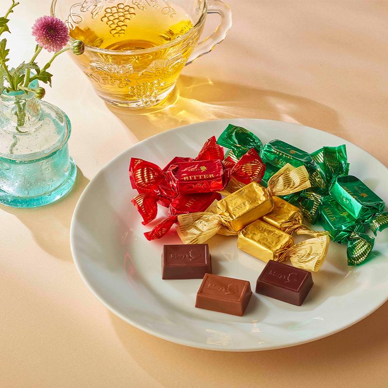 プレーンカカオ 500g入 チョコレート お菓子 洋菓子 おやつ お買い得 大容量 シェアリング 自宅用 買い置き 個包装 お酒不使用 | メリーチョコレート | 03