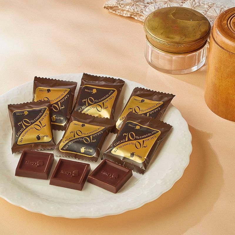 メリーチョコレート カカオ70％チョコレート 500g入 チョコレート