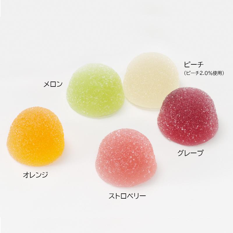 メリーチョコレート 5種のフルーツゼリー 61g入 スイーツ プチギフト