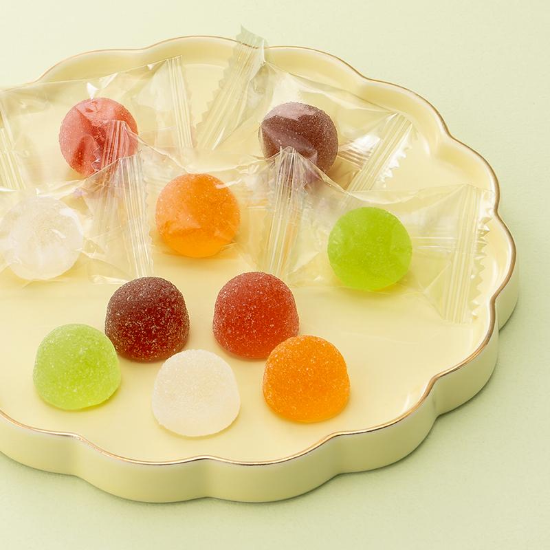 メリーチョコレート 5種のフルーツゼリー 61g入 スイーツ プチギフト
