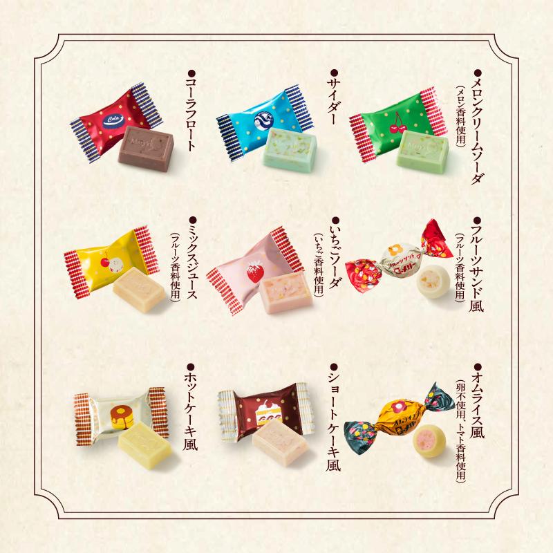 メリーチョコレート はじけるキャンディチョコレート。 喫茶メニュー缶