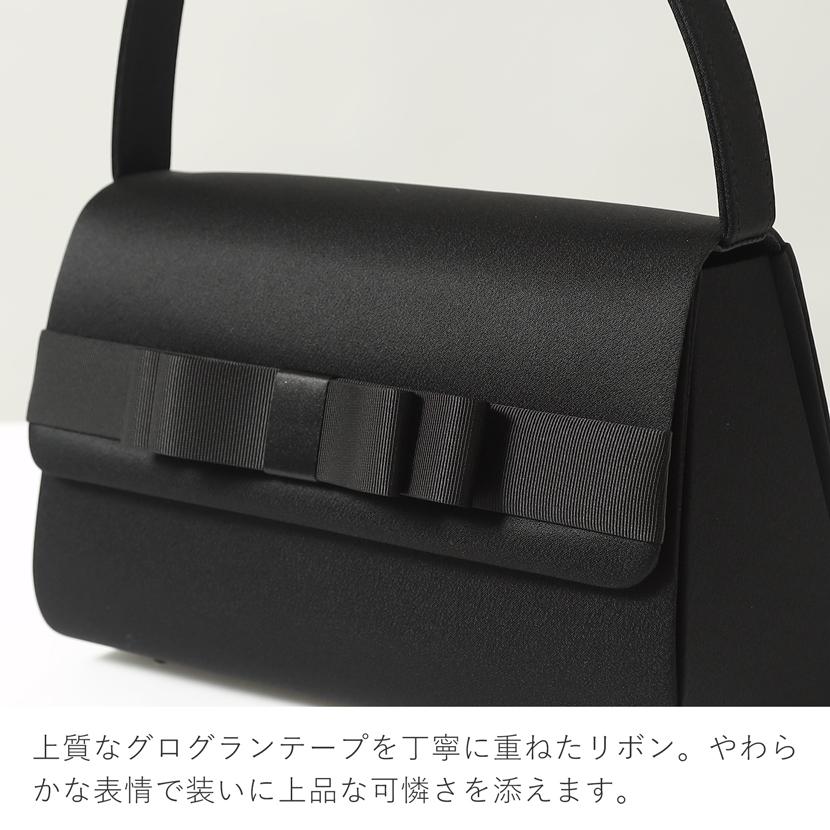 フォーマルバッグ 日本製 国産 岩佐 グログラン リボン バッグ 上品