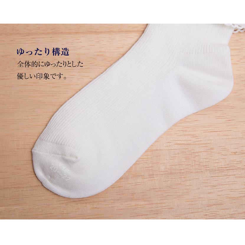 靴下 子供用 スクールソックス お受験 面接 学校説明会 通園 通学 ホワイト ネイビー 女の子 かわいい リボン ワンポイント 2612 |  | 03